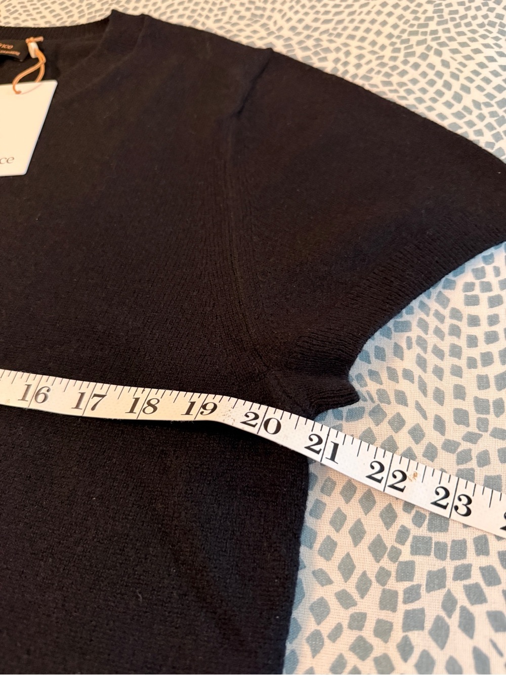 Quince | Black Mongolian Cashmere Tee - Picture 7 of 11